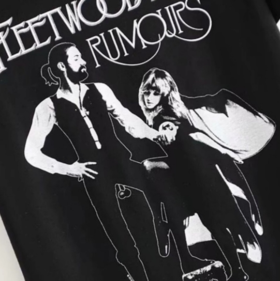 Fleetwood Mac Rumours Stevie Nicks Dancing Shirt - Picture 3 of 4